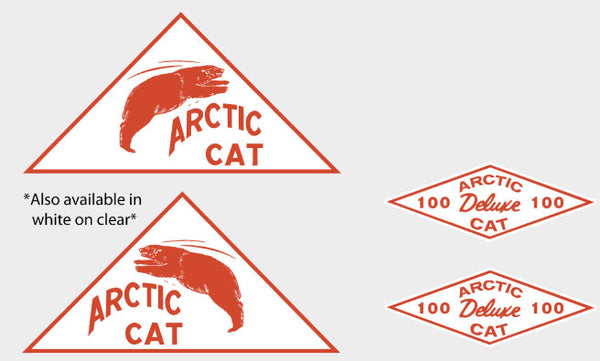 1966 Arctic Cat Deluxe Decal Kit