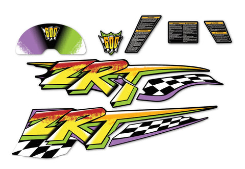 1996 Arctic Cat ZRT 600 Decal Kit – The Sled Printer