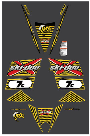 2003 Ski Doo Blair Morgan Edition Decals – The Sled Printer