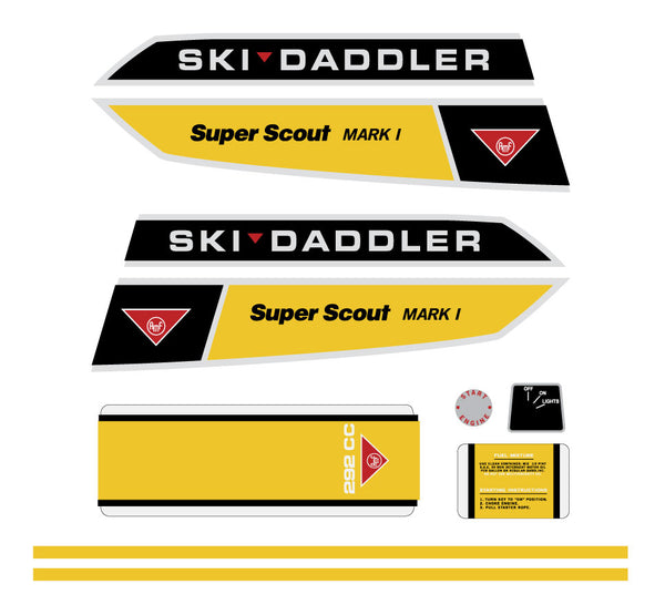 1968 AMF Ski-Daddler Super Scout Mark III