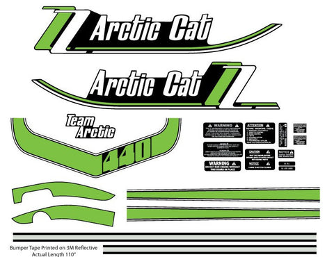 1976 Arctic Cat Z Decal Set – The Sled Printer