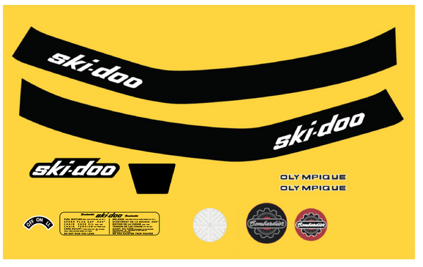 1966 Ski-Doo Decal Set