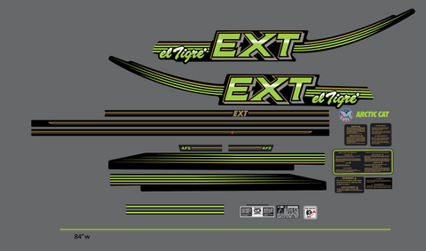 1990 Arctic Cat EXT El Tigre Kit – The Sled Printer