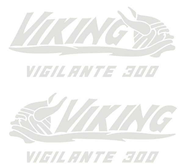 Viking Vigilante 300 Hood Decals