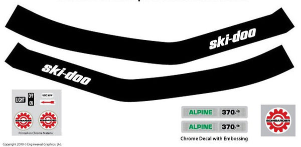 1969 Ski-Doo Alpine Decal Set