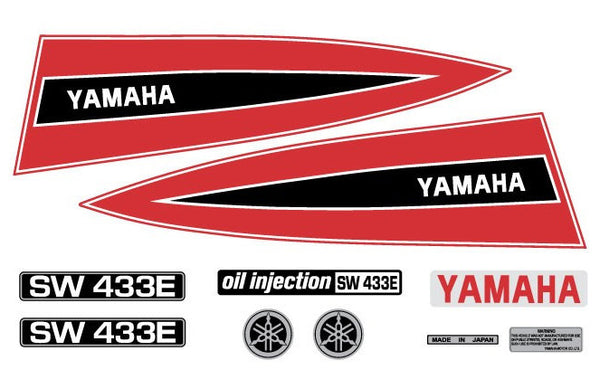 1971 Yamaha Decal Set