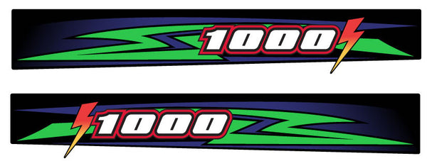 1999 Arctic Cat Thundercat 1000 Tunnel Decals