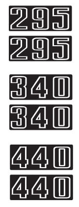 1974 Arctic Cat Cheetah / Panther Engine Decals
