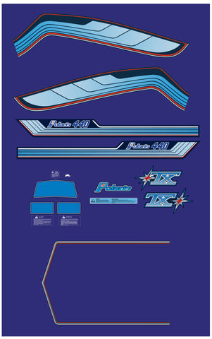 Polaris 1980 TX Decal Kit