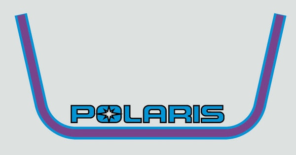 1997 Polaris 488 Super Sport Nose Cone Hood Decals