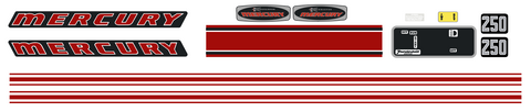 1970 Mercury 250ER / 250E / 250 Decal Set