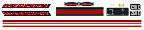1970 Mercury 250ER / 250E / 250 Decal Set