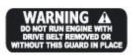 1981 Arctic Cat El-Tigre Belt Guard Decal