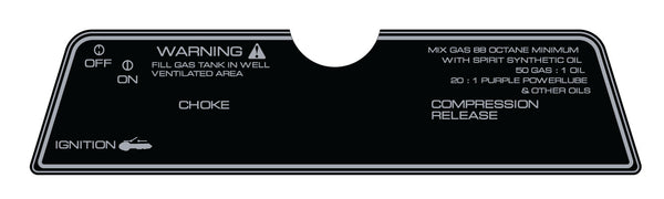 1979-80 Arctic Cat Lynx Dash Decal