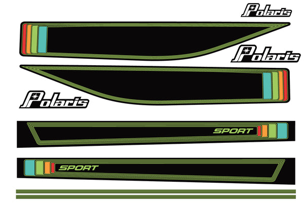 1983 Polaris Sport Hood & Tunnel Decals