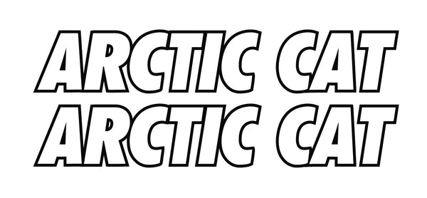 1994 Arctic Cat ZR Side Hood Decals