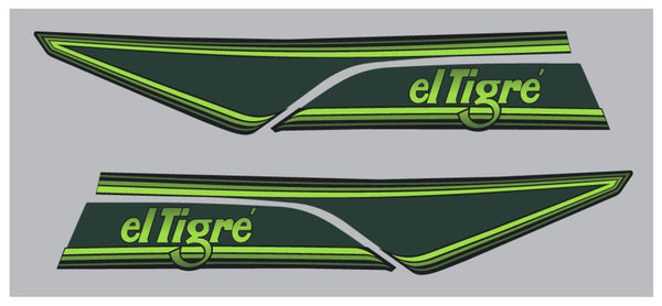 1980 Arctic Cat El Tigre Hood Decals