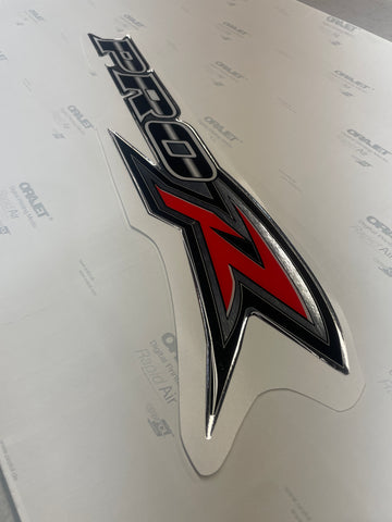 2004 Polaris PRO XR 800 Decal Kit - Dome Coated