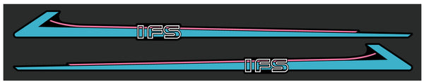 1994 Polaris Indy 500 Classic Trailing Arm Decals