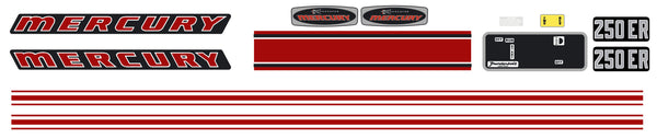 1970 Mercury 250 ER Decals