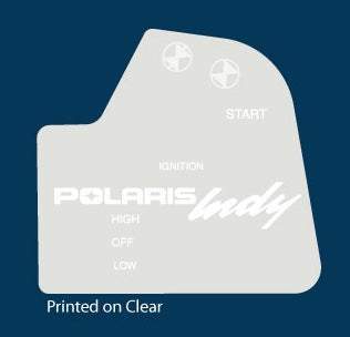 Polaris 90s Ignition Decal