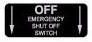 1970-1972 Arctic Cat Emergency Shut-Off Decal