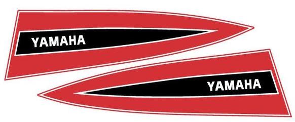 1971 Yamaha Hood Decals