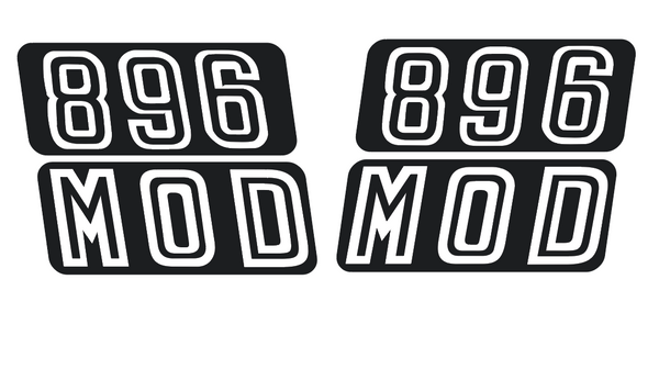 1970 Arctic Cat Panther 896 Hood Decals