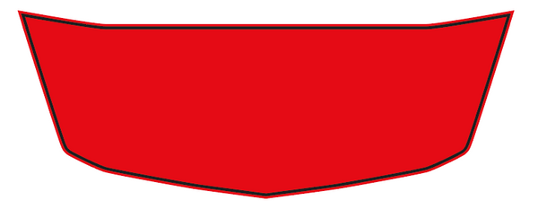 1974 Mercury Sno Twister Center Hood Decal
