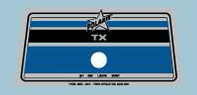1968 Polaris TX Dash Decal