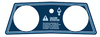 1981 Polaris Indy TXL Dash Caution / Attention Decal
