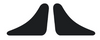 1971 Boa-Ski Black Hood Decals