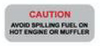 1974 Chaparral Caution Decal