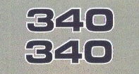 1976 Sno Jet Astro F/A 340 Decals