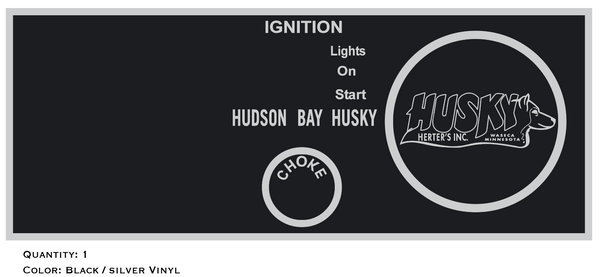Herters Husky Dash Decal