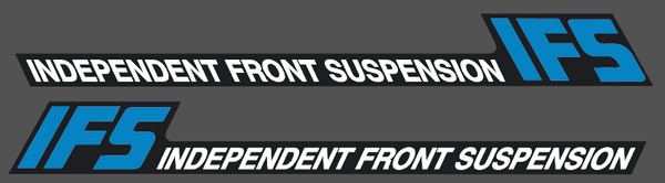 1991 Polaris Indy 500 IFS Suspension Decals