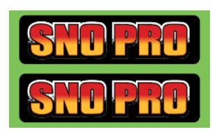 1999 Arctic Cat Sno Pro Spindle Decals