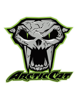 Arctic Cat Skull Decal
