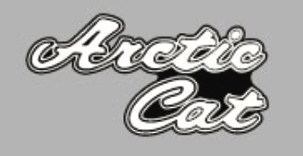 1978 Arctic Cat Panther "Arctic Cat" Logo Decal
