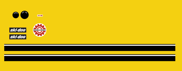 1971 Ski-Doo Olympic Decals