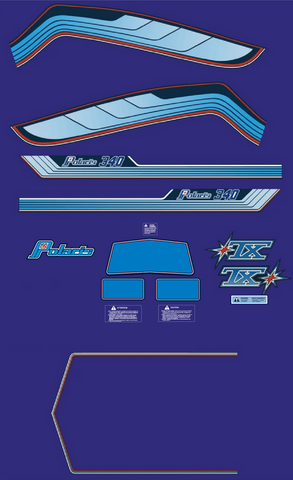 Polaris 1980 TX Decal Kit