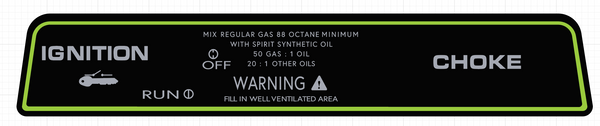 1979 Arctic Cat Jag 3000 Dash Decal