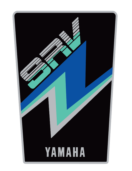 1991 Yamaha SRV Logo Decal