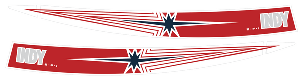 1990 Polaris RXL Hood Decals