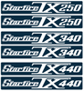 1976 Polaris TX/Starfire Tunnel Decals