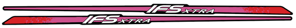 1996 Polaris Indy SP Ultra Trailing Arm Decals