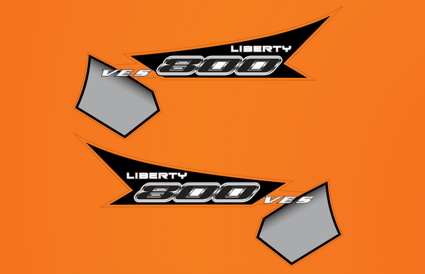 2004 Polaris XR 800 VES Liberty Decals