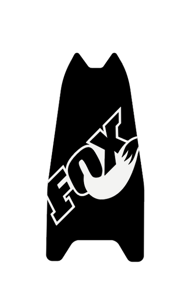 Fox Float Shock Guard Decal
