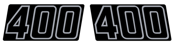 1973 Arctic Cat El-Tigre 400 Engine Model Decals