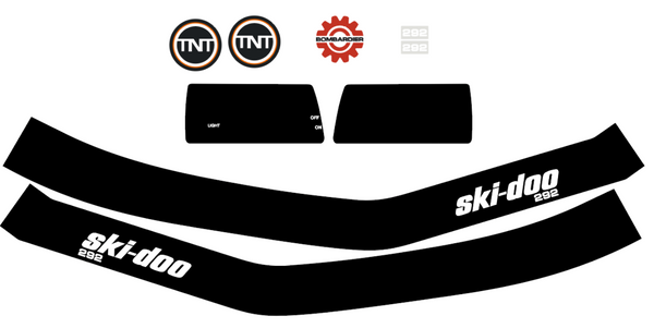 1970 Ski-Doo TNT Decals